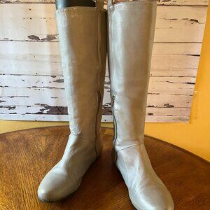 Fluevog Anjali Gray Boots Size 10 (Fits 9.5 best)